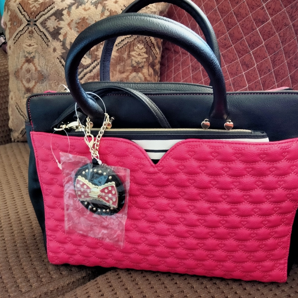Betsy Johnson satchel .Never used.